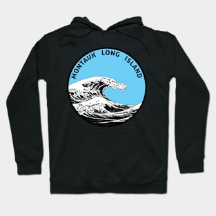 MONTAUK LONG ISLAND NEW YORK SURFING SURF SURFER Hoodie